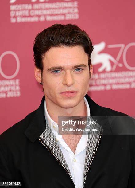 Richard Madden during the photocall of the film Une Promesse at the 70 Venice Film Festival 2013