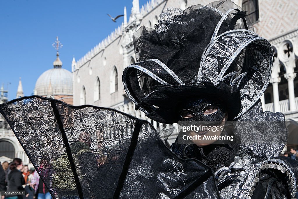 Italy - Opening of Venice Carnival 2013