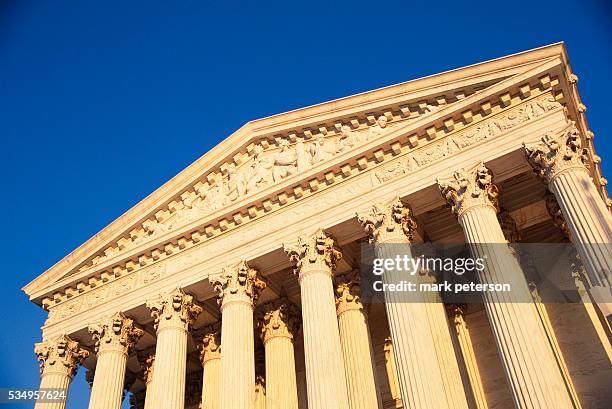 Facade of the United States Supreme Court Building