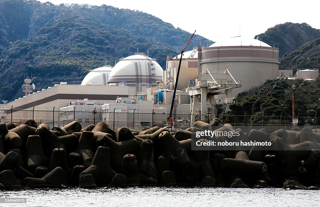 Japan - The Kansai electric power plant Ohi Nuclear Poer