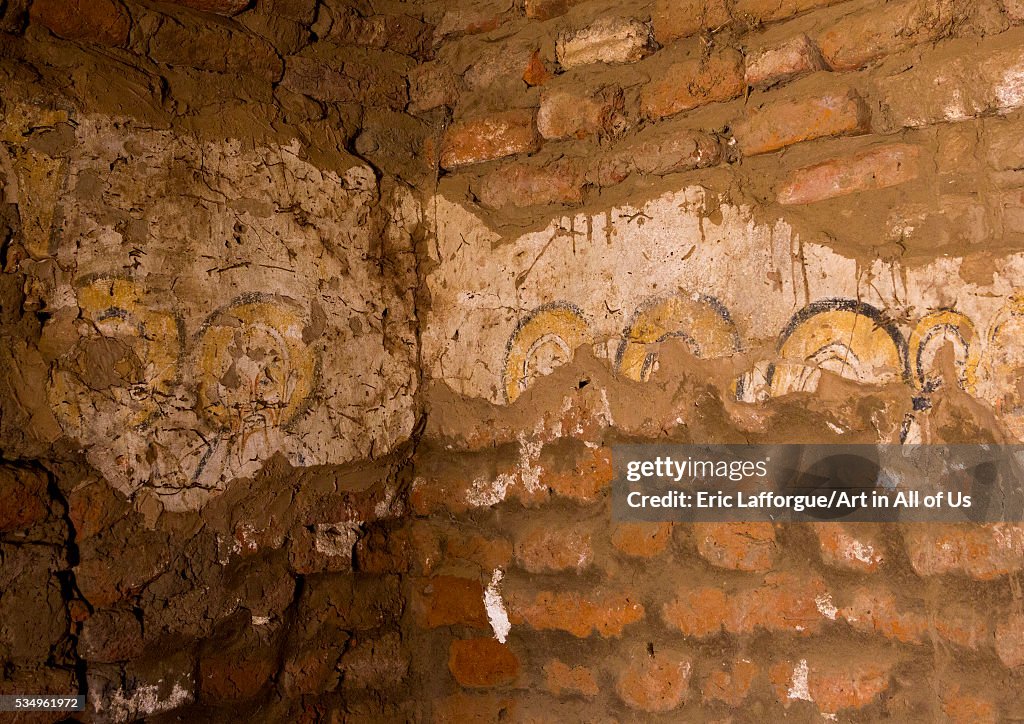 Sudan, Nubia, Old Dongola, christian paintings