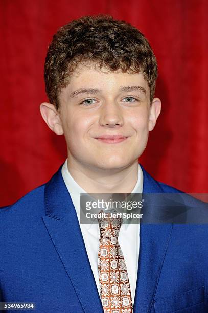 Ellis Hollins attends the British Soap Awards 2016 at Hackney Empire on May 28, 2016 in London, England.