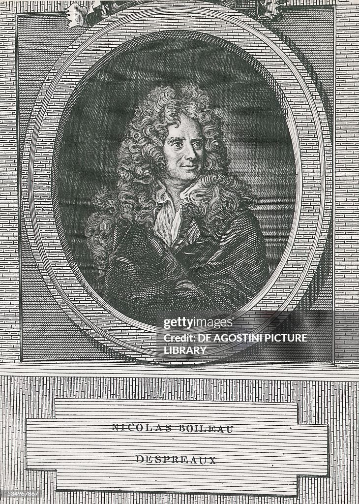 Portrait of Nicolas Boileau Despreaux...