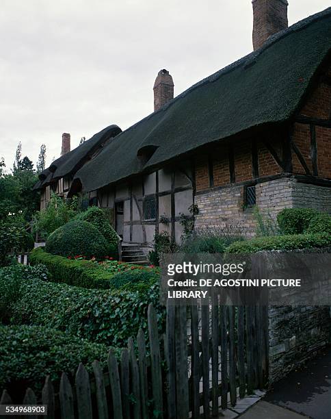 Anne Hathaway's Cottage, the former home of Anne Hathaway , William Shakespeare's wife, Shottery, Stratford-upon-Avon, England, United Kingdom.