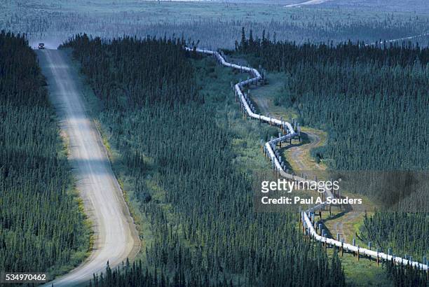 Trans-Alaska Pipeline Near Dalton Highway