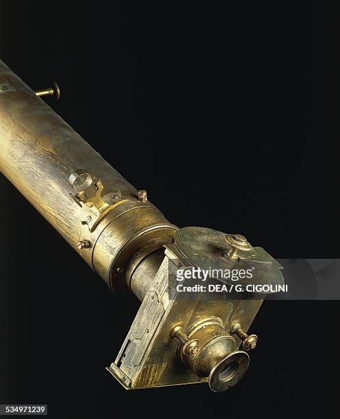 Lens for achromatic telescope, made by John Dollond . United Kingdom 18th century. Milan, Museo Nazionale Della Scienza E Della Tecnica 'Leonardo Da...