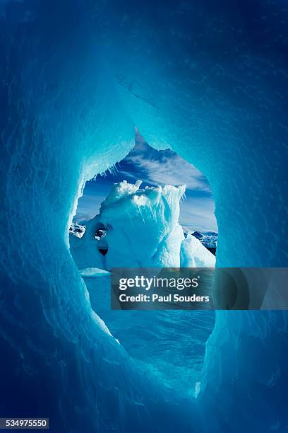 iceberg, antarctica - antarctica stock pictures, royalty-free photos & images