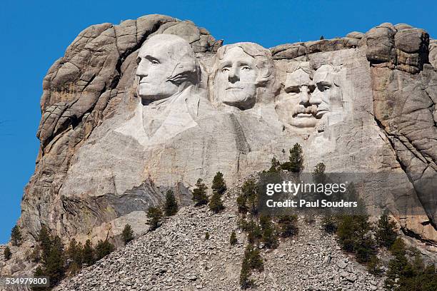 mount rushmore national monument in south dakota - mt rushmore national monument 個照片及圖片檔