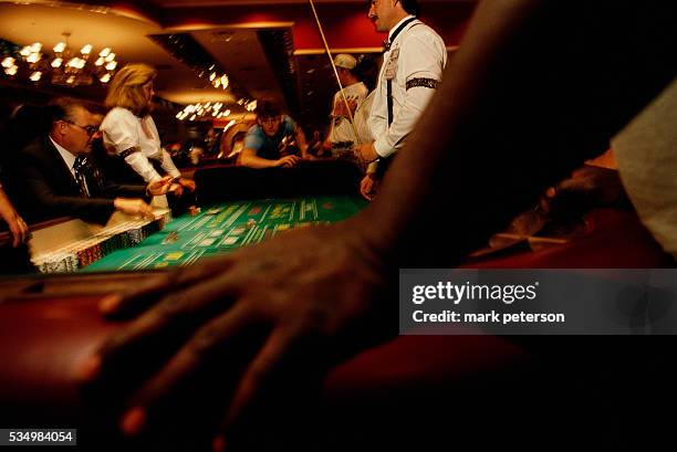 Gamblers Playing Craps at Sam's Town Tunica, Mississippi