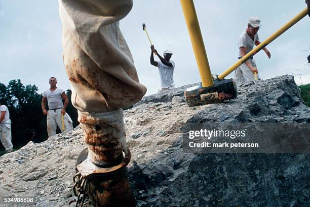 Prison Rocks Limestone Correctional Facility Photos and Premium High Res Pictures ...