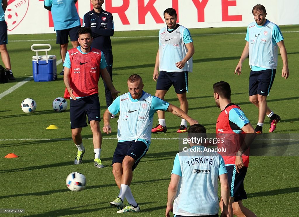 Turkish national football team's training camp in Antalya