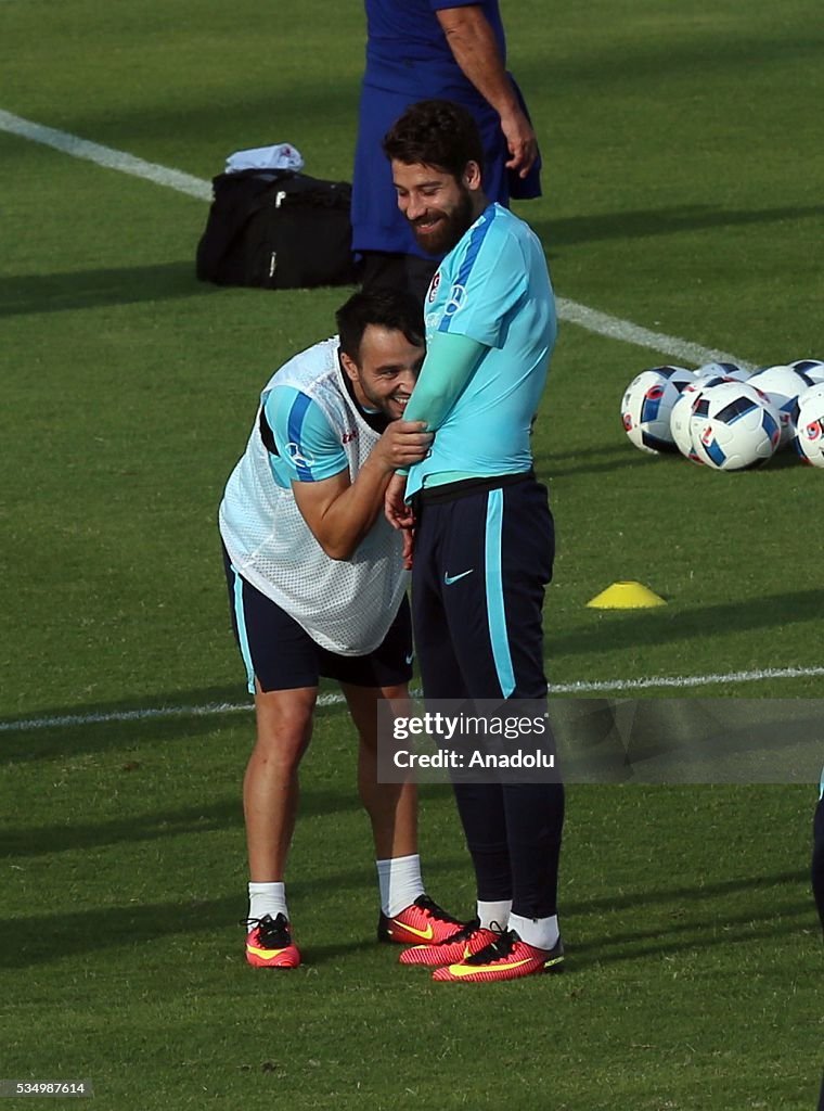 Turkish national football team's training camp in Antalya