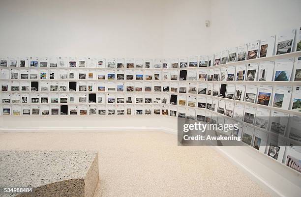 General view of USA Pavillon during the 2014 Biennale Architecture exhibition 'fundamentals' is seen on June 4, 2014 in Venice, Italy. The 2014...