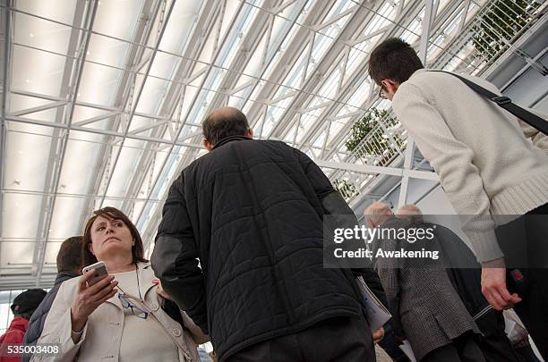 Public opening of the Skyscraper Intesa San Paolo of Turin designed by Renzo Piano