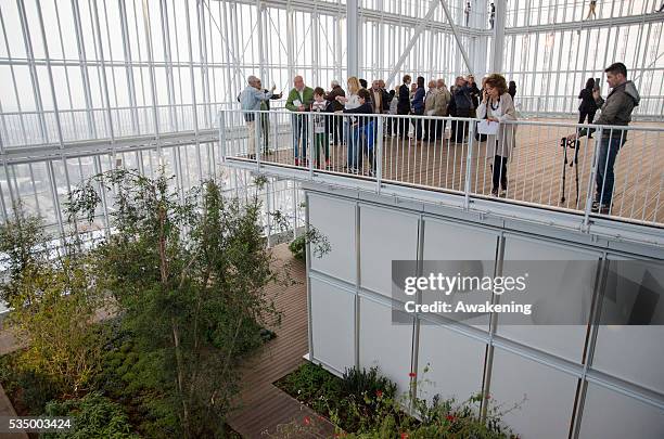 Public opening of the Skyscraper Intesa San Paolo of Turin designed by Renzo Piano