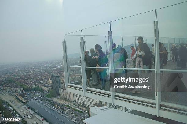 Public opening of the Skyscraper Intesa San Paolo of Turin designed by Renzo Piano