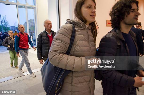 Public opening of the Skyscraper Intesa San Paolo of Turin designed by Renzo Piano