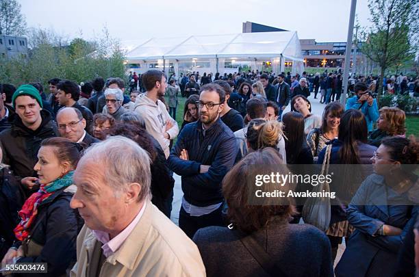 Public opening of the Skyscraper Intesa San Paolo of Turin designed by Renzo Piano