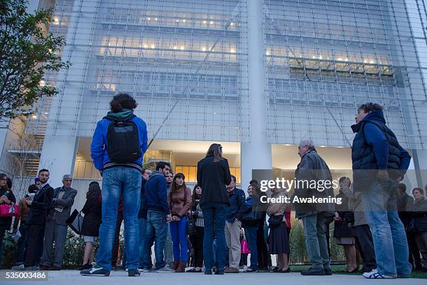 Public opening of the Skyscraper Intesa San Paolo of Turin designed by Renzo Piano