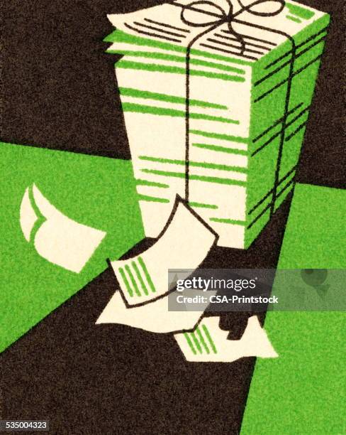 Stack Of Papers High-Res Vector Graphic - Getty Images