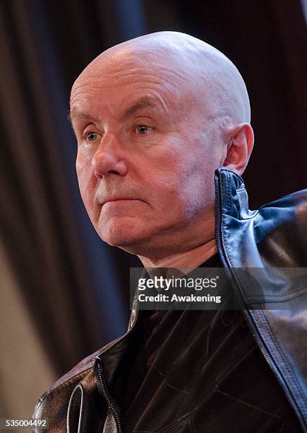 Irvine Welsh presents his new book 'Enjoy the race' for the Book Fair Off to Scuola Holden of Turin