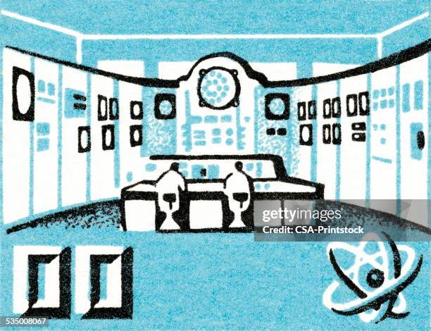 control room - laboratory room stock illustrations