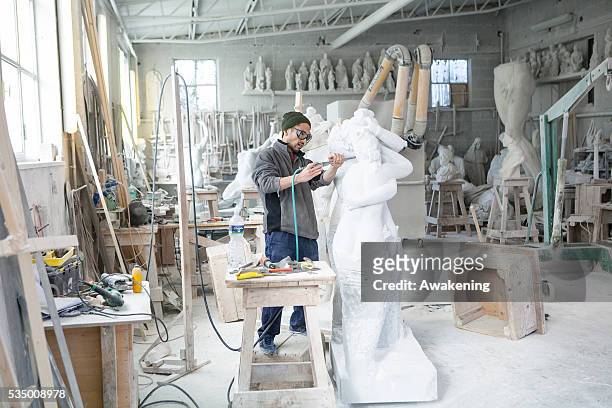 Studio Franco Cervietti and Studio Massimo Galleni are just two of the marble art studio in Pietrasanta making statues and work for some of the most...