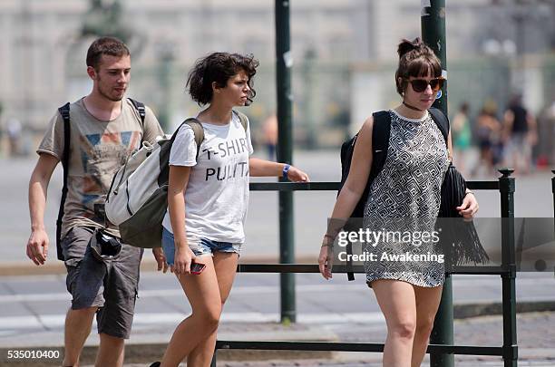 The hottest day of Turin and Piedmont was declared by the Arpa with over 40 degrees temperature.