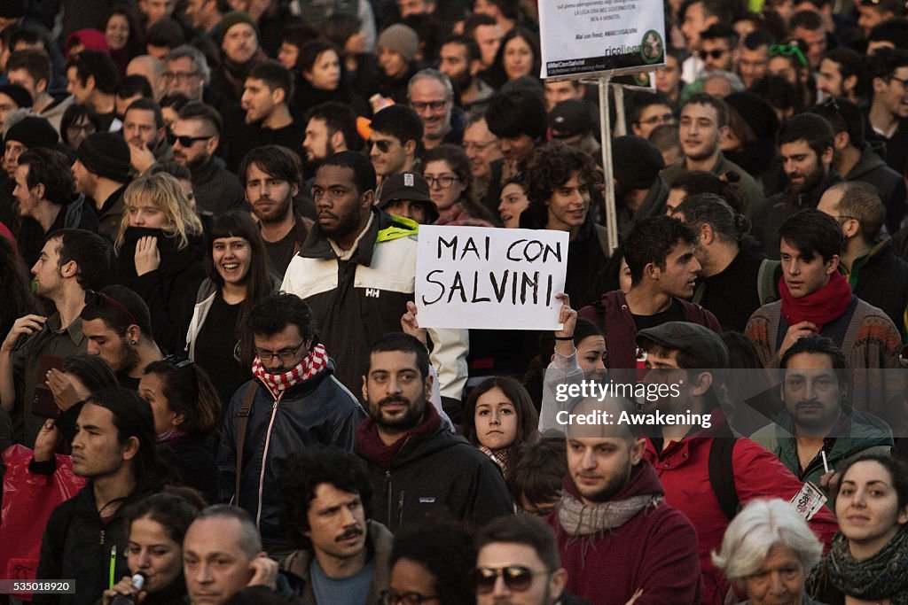 Italy - Casa Pound rally against governent