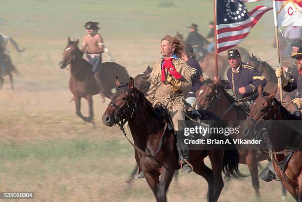 Custer Battle 239 Battle Of Little Big Horn Stock Photos, High-Res Pictures, and ...