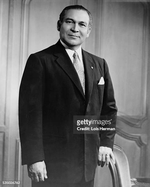 Batista served as Cuban dictator and president from 1940-1944. Batista was re-elected President in 1954 and overthrown by Castro in 1959.