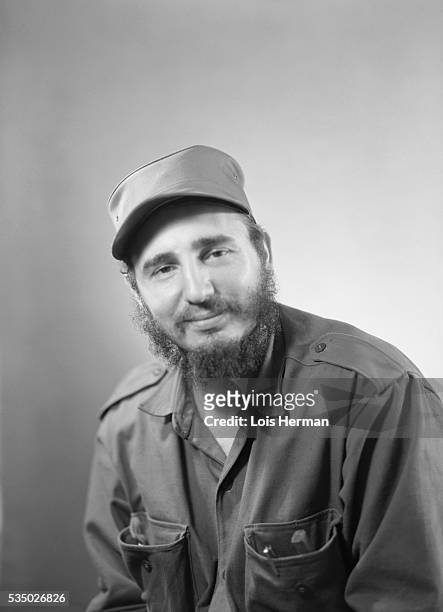 Cuban leader and revolutionary Fidel Castro, October 1959.