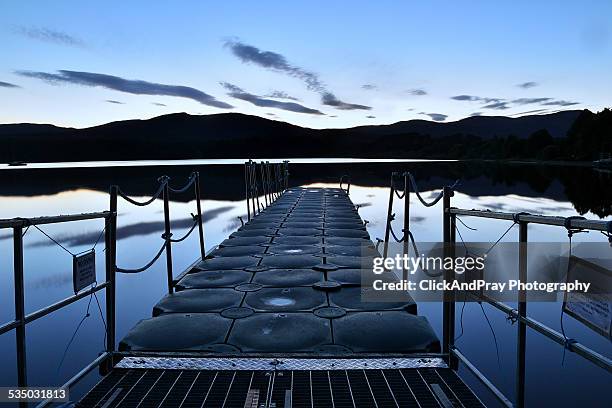 the jetty - kingussie photos et images de collection