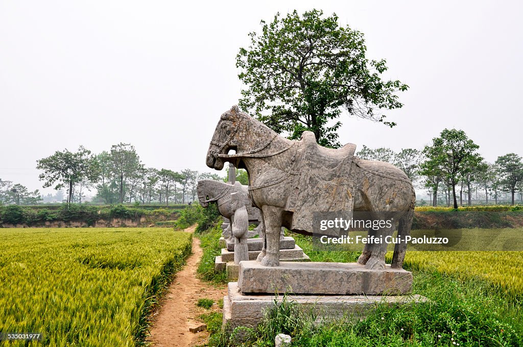 Gongyi Song dynasty tombs Henan China