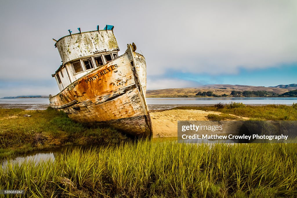 Abandoned Point Reyes Boat