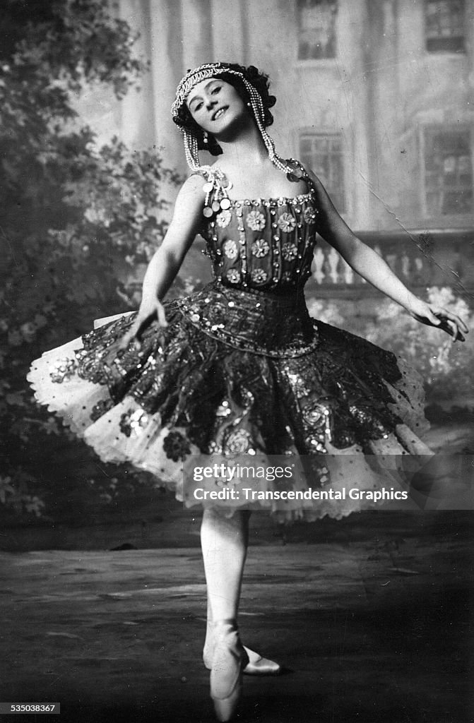 Anna Pavlova Smiling