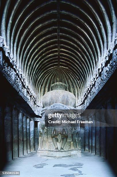 Arch Room at Ellora Cave 10: Teaching Buddha