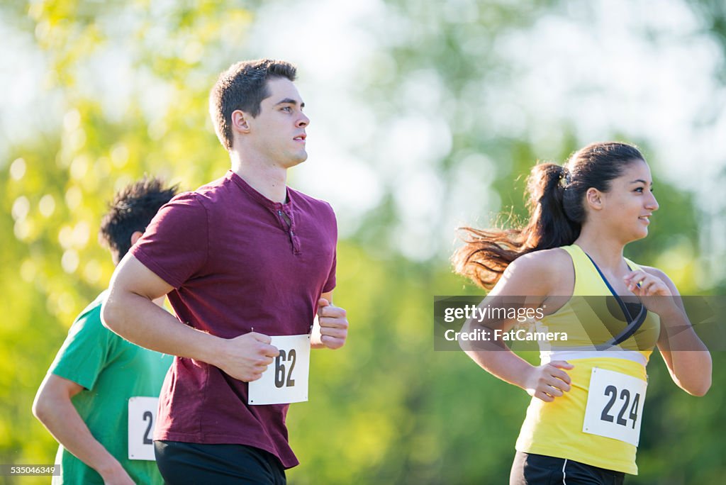 Cross Country Race High-Res Stock Photo - Getty Images