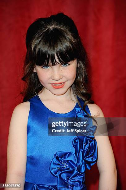 Amelia Flanagan attends the British Soap Awards 2016 at Hackney Empire on May 28, 2016 in London, England.