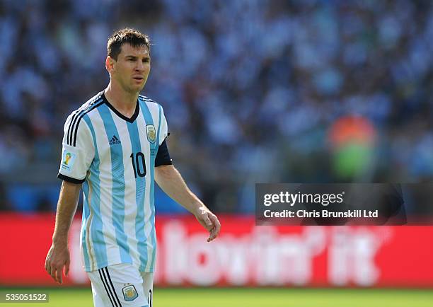 Lionel Messi of Argentina