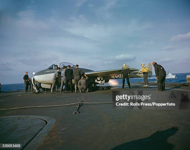Vampire Jet Display 105 Vampire Jet Stock Photos, High-Res Pictures, and Images - Getty Images