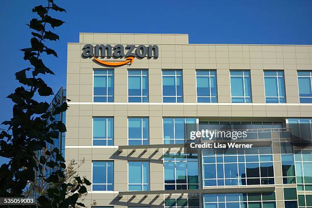 Amazon corporate office building in Sunnyvale, California