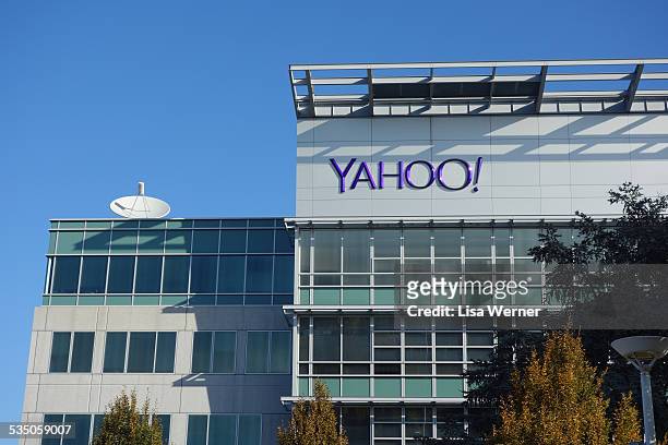 Yahoo! corporate offices and headquarters in Sunnyvale, California