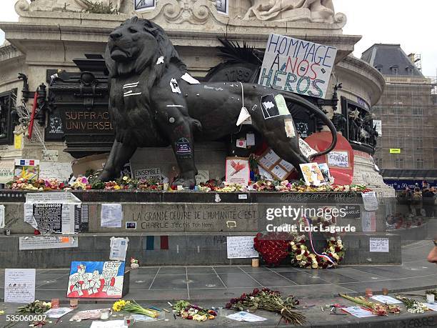 Place de la Republique #je suis Charlie