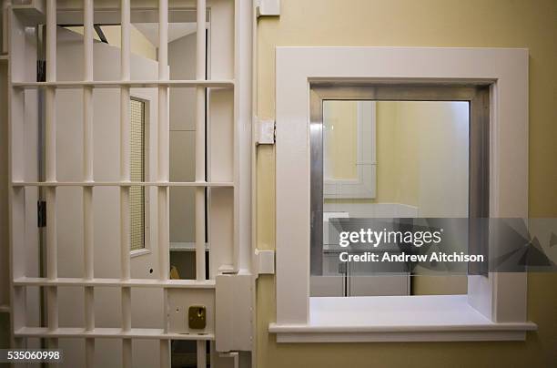An empty medical centre at the newly refurbished E wing at Wandsworth prison. HMP Wandsworth in South West London was built in 1851 and is one of the...