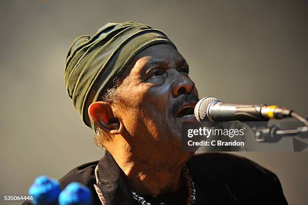 Roy Ayers performs on stage at the O2 Forum Kentish Town on May 28, 2016 in London, England.