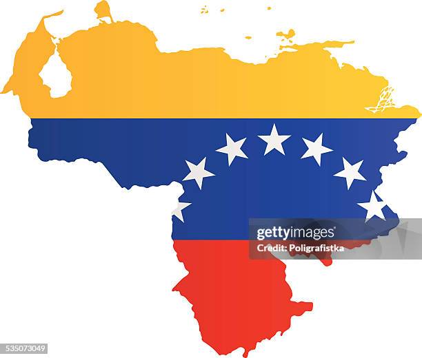 ilustraciones, imágenes clip art, dibujos animados e iconos de stock de diseño de bandera de mapa de venezuela - venezuela