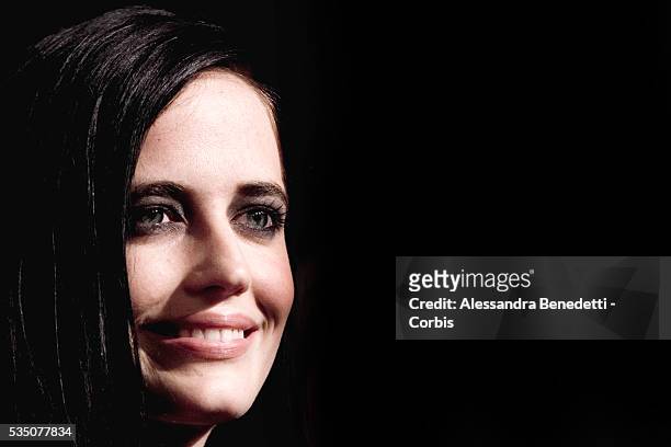 Actress Eva Green arrives at the AmFar: Cinema Against HIV 2008 Gala and Auction during the 2008 Rome International Film Festival.