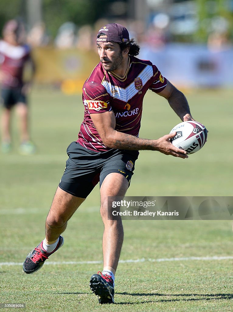 Queensland Maroons Training Session