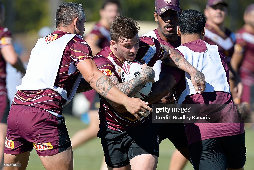 Queensland Maroons Training Session